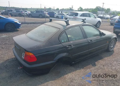 2001 BMW 325I from USA, damaged, VIN WBAAN37411NE55184